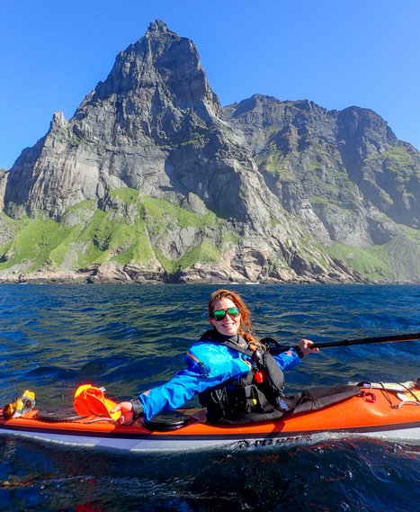 Norwegian sea kayaking